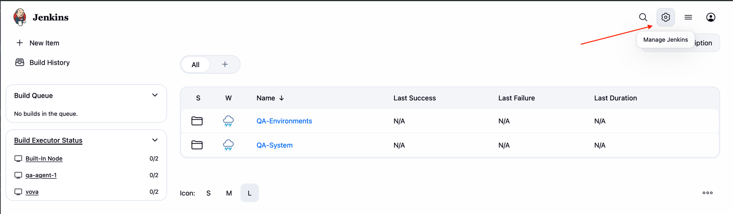 Nodes list