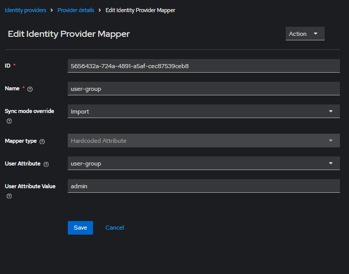 Mapper — user-group