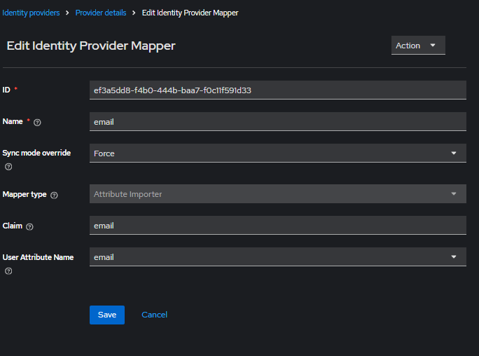 Mapper — email
